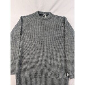 Bearded Goat Thick XL Odis Boatyard Sweater Dark Gray Merino Wool Blend Chunky